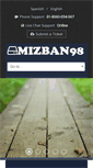 Mobile Screenshot of mizban98.com